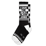I Give The Best Blow Jobs Socks
