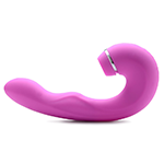 Shegasm 10X Tapping G-Spot Vibrator with Suction - Pink