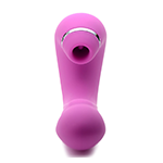 Shegasm 10X Tapping G-Spot Vibrator with Suction - Pink