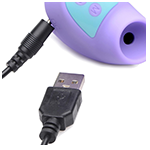 12X Mini Silicone Clit Stimulator - Purple