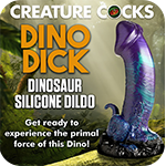 Dino-Dick Silicone Dildo - Large