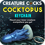 Cocktopus Mini Dildo Key Chain