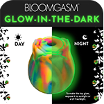 Glow Rose Glow-in-the-Dark Clitoral Stimulator
