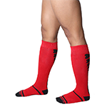 CellBlock 13 Kennel Club Knee High Socks - Red