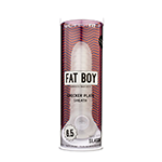 Perfect Fit Fat Boy 6.5" Checker Plate Sheath - Clear